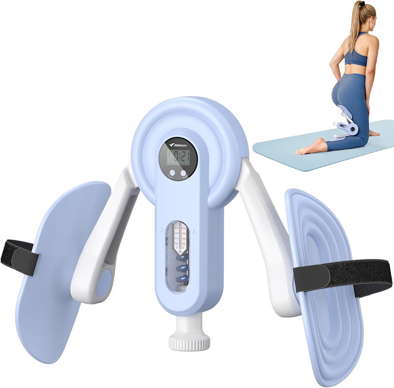 Merach Thigh Trainer, Pelvic Floor Muscle Trainer, Inner Thigh Exercise Workout Equipment for Home Gym, Pelvic Floor Strengthening Women - Image 1